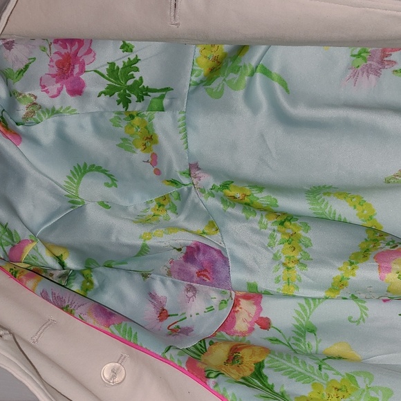 Ted Baker Girls Pink Flared Trench Coat - Picture 5 of 8